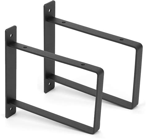 big square metal bracket|metal wall bracket for hanging.